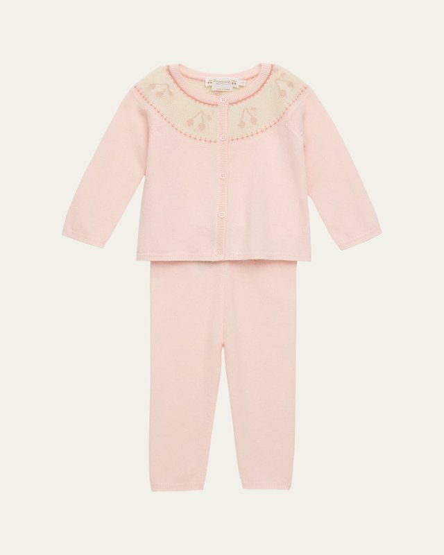Girl's Jenny Knit Sweater & Leggings 2-Piece Set, Size 3M-18